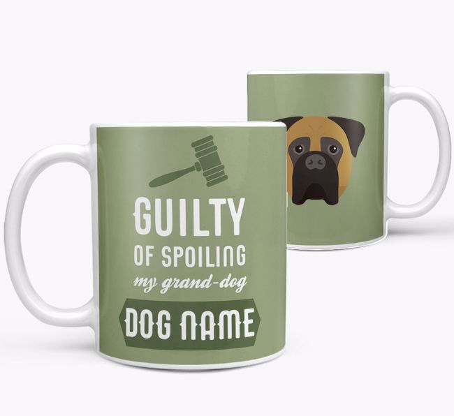 Guilty Grandad: Personalised {breedCommonName} Mug